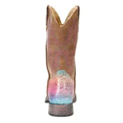 Roper Girls Glitter Rainbow Boot -Root Walk Shoes Store 09 018 1903 2141 3