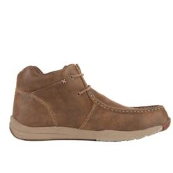 Roper Footwear Men's Tan Vintage Antiqued Chukka Shoes 11 Roper Footwear Men's Tan Vintage Antiqued Chukka Shoes -Root Walk Shoes Store 09 020 1662 0279 5