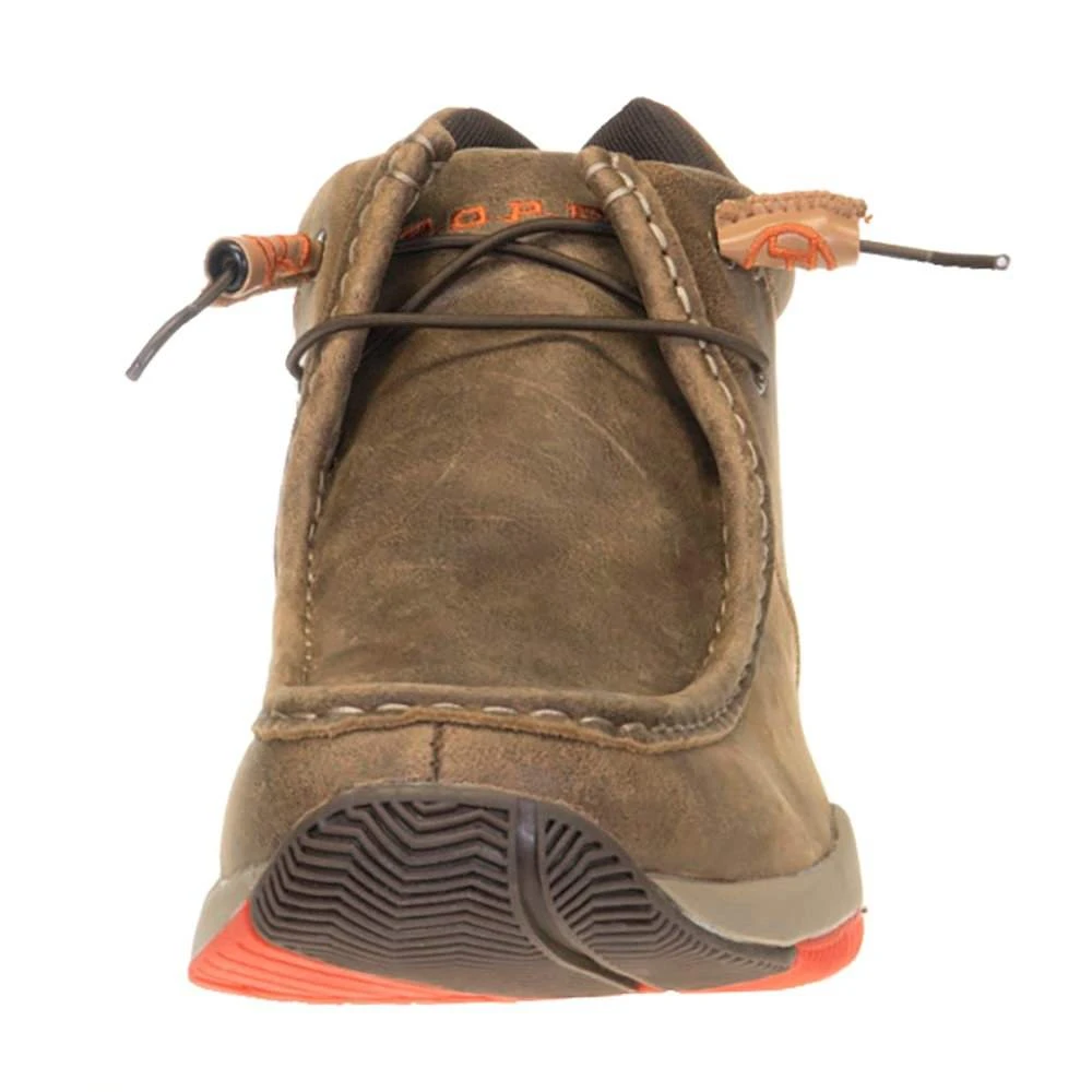 Roper Footwear Men's Clearcut Tan Orange Distressed Leather Casual Shoe 4 Roper Footwear Men's Clearcut Tan Orange Distressed Leather Casual Shoe - Image 2