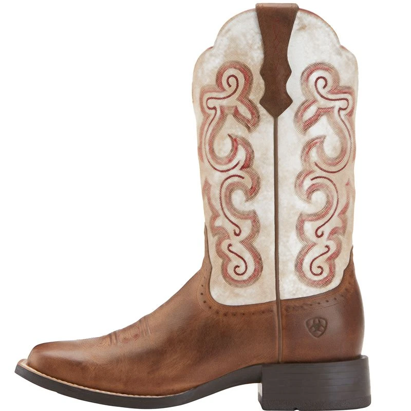 Ariat Women's Quickdraw Sandstorm Cowgirl Boots 6 Ariat Women's Quickdraw Sandstorm Cowgirl Boots - Image 4