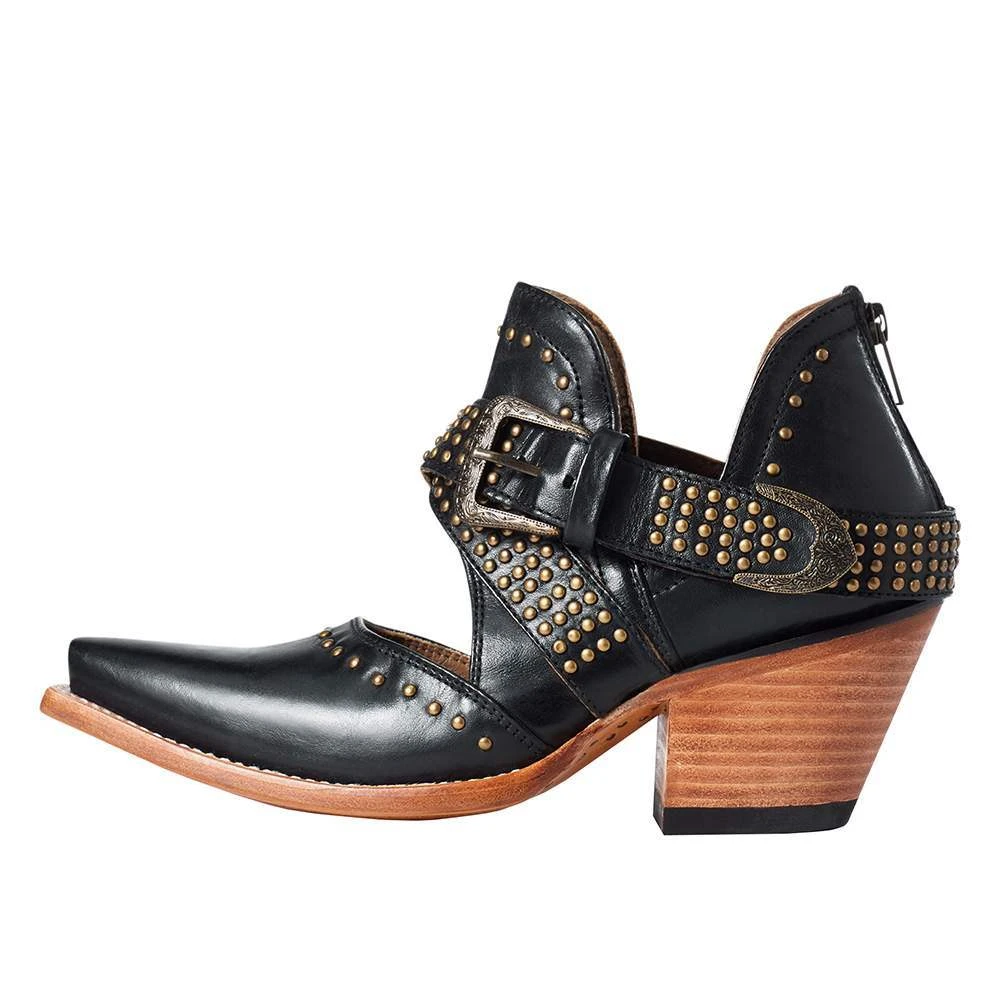 Ariat Women`s Brooklyn Black Dixon Bootie 4 Ariat Women`s Brooklyn Black Dixon Bootie - Image 2