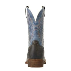 Ariat Men`s Grey/Blue Sport Square Toe Western Boot 9 Ariat Men`s Grey/Blue Sport Square Toe Western Boot -Root Walk Shoes Store 10040276 2