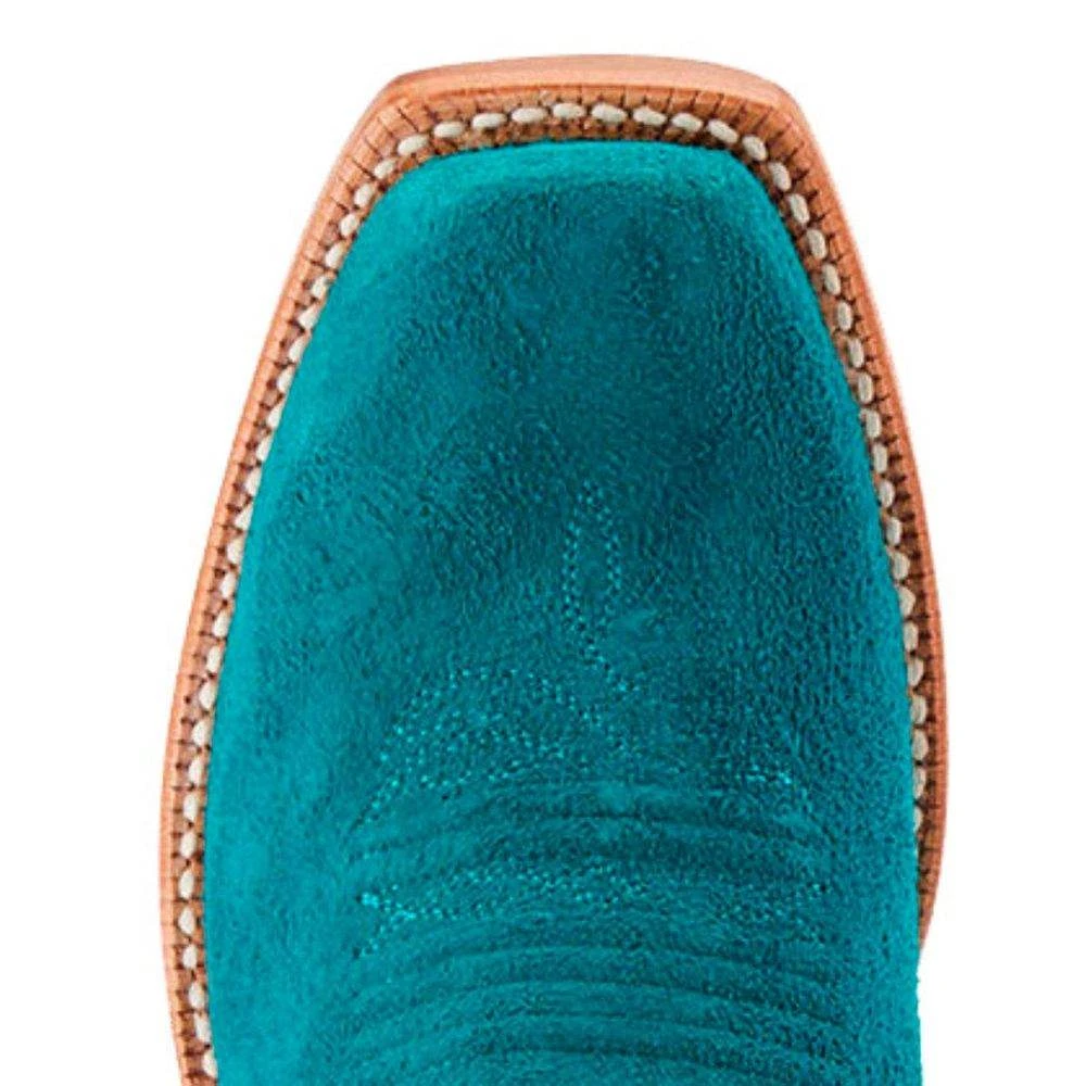 Ariat Womens Futurity Boon Ancient Turqouise Roughout Gilded Mocha Top Boot 7 Ariat Womens Futurity Boon Ancient Turqouise Roughout Gilded Mocha Top Boot - Image 5