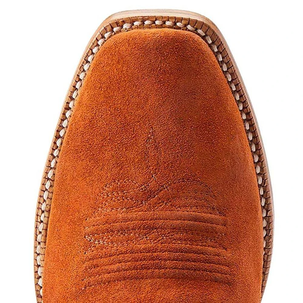 Ariat Men's Futurity Showman Dark Copper Roughout Classic Black Top 7 Ariat Men's Futurity Showman Dark Copper Roughout Classic Black Top - Image 5