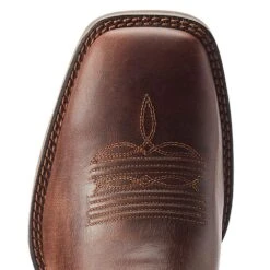 Ariat Men's Sport Big Country Almond Buff Square Toe Boot -Root Walk Shoes Store 10044561 051