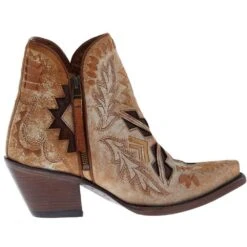 Ariat Women's Mesa Crema Printed Bootie 11 Ariat Women's Mesa Crema Printed Bootie -Root Walk Shoes Store 10044583 05