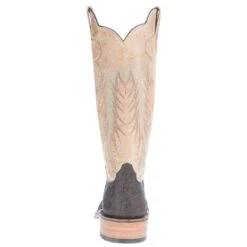 Rios Of Mercedes Women's Ride Ready Chocolate Elephant With Ivory Top Cowgirl Boots -Root Walk Shoes Store 101028 3