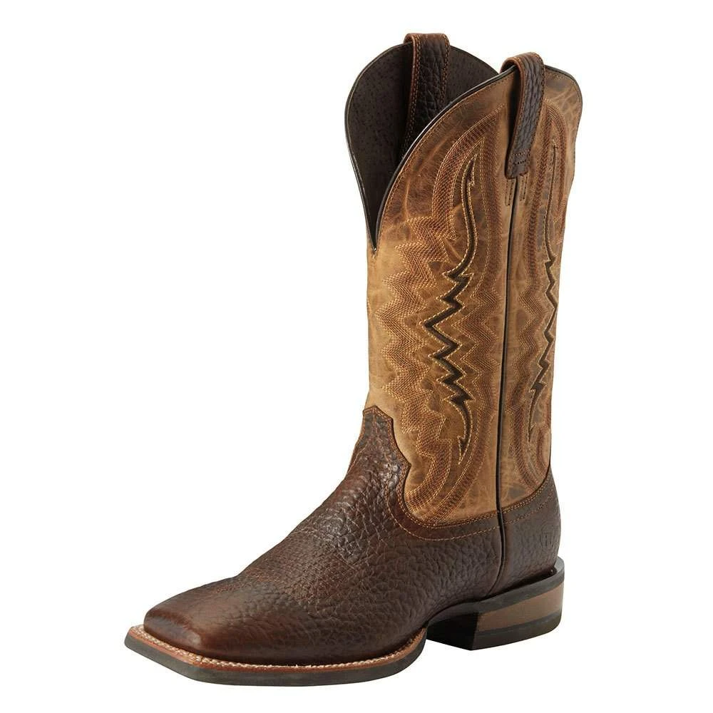 Ariat Men's Relentless Short Round Straight Whiskey 13in. Dusted Wheat Top Square Toe Cowboys Boots 3 Ariat Men's Relentless Short Round Straight Whiskey 13in. Dusted Wheat Top Square Toe Cowboys Boots