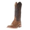 Anderson Bean Men's Ride Ready Terra Vintage Full Quill Ostrich 13in.Chocolate Top