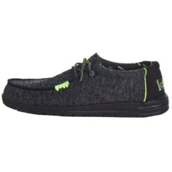 Heydude Mens Hey Dude Wally Sox Neon Lime -Root Walk Shoes Store 110358015 03