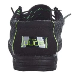 Heydude Mens Hey Dude Wally Sox Neon Lime -Root Walk Shoes Store 110358015 04