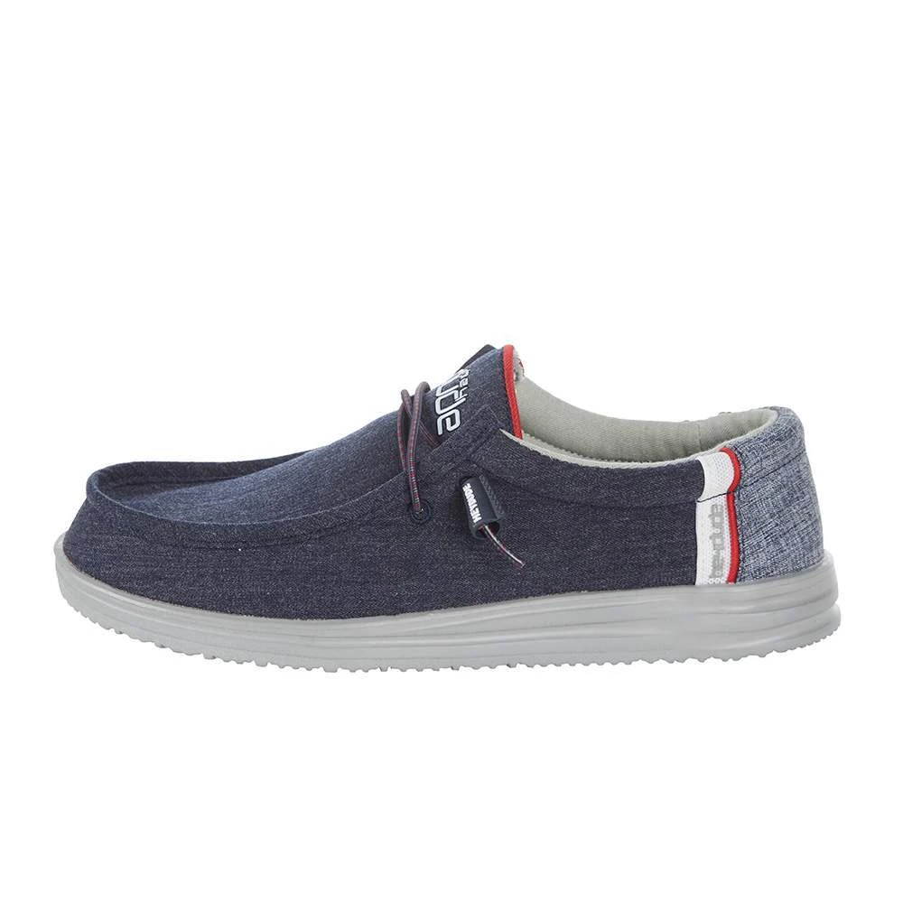 Heydude Mens Hey Dude Wally Artic Blue 5 Heydude Mens Hey Dude Wally Artic Blue - Image 3