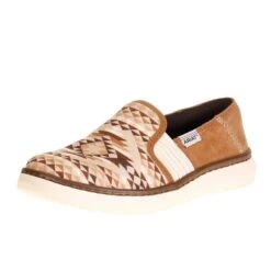 Womens Ariat Tan Diamond Aztec Ryder Casual