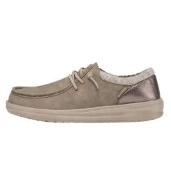 Heydude Women's Hey Dude Polly Light Taupe Casual -Root Walk Shoes Store 121883707. 3