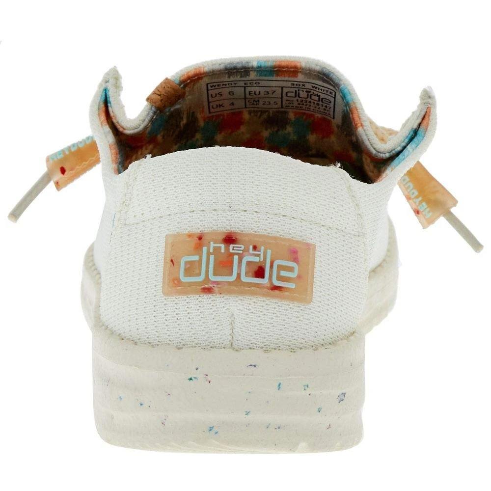Heydude Women`s Hey Dude Wendy Eco Sox White Casual 5 Heydude Women`s Hey Dude Wendy Eco Sox White Casual - Image 4