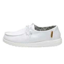 Youth Hey Dude White Wendy Casual Shoe -Root Walk Shoes Store 130120138 2