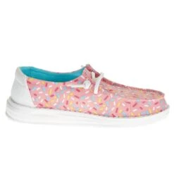 Heydude Hey Dude Wendy Youth Pink Sprinkles Casual Shoes -Root Walk Shoes Store 130125037 4