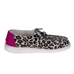 Heydude Youth Hey Dude Cheetah Wendy Casual Shoe 11 Heydude Youth Hey Dude Cheetah Wendy Casual Shoe -Root Walk Shoes Store 130129758 4