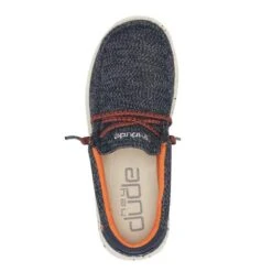 Heydude Youth Hey Dude Ocean Blue Wally Sox Casual Shoe -Root Walk Shoes Store 130132118 4