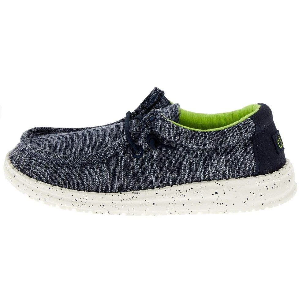 Heydude Kids Hey Dude Wally Stretch Navy Speckle 5 Heydude Kids Hey Dude Wally Stretch Navy Speckle - Image 3