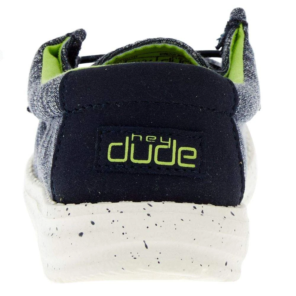 Heydude Kids Hey Dude Wally Stretch Navy Speckle 6 Heydude Kids Hey Dude Wally Stretch Navy Speckle - Image 4