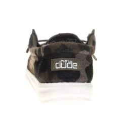 Heydude Youth Hey Dude Wally Linen Camo Casual 10 Heydude Youth Hey Dude Wally Linen Camo Casual -Root Walk Shoes Store 130157003 3