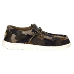 Heydude Youth Hey Dude Camo Wally Casual Shoe -Root Walk Shoes Store 130157003 51