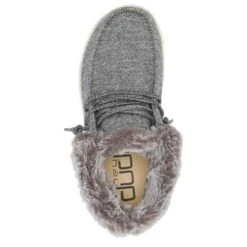 Heydude Youth Hey Dude Grey Britt Casual Shoes -Root Walk Shoes Store 130193000 4