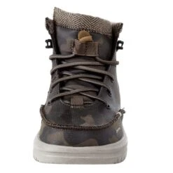 Heydude Youth Hey Dude Camo Bradley Lace Up Casual -Root Walk Shoes Store 130318339 2