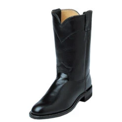 Justin Boots Women's Justin Black Kipskin Cowgirl Boots