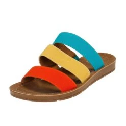 Corkys Footwear Womens Corkys Dafne Multi Slide