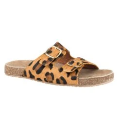 Roper Womens Leopard Hair On Sandal