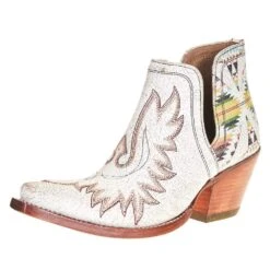 Women's Ariat Pendleton Crackled White Dixon Boot