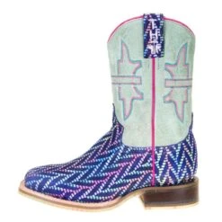Tin Haul Footwear Kids Mermazing Sea Princess Sole Cowgirl Boot -Root Walk Shoes Store 14 018 0077 0842 22