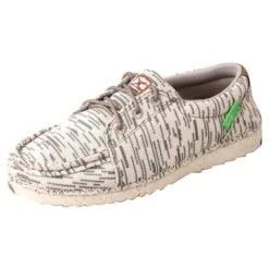 Twisted X Kids ZeroX White And Grey Casual Shoe