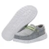 Heydude Youth Hey Dude Stone White Wally Stretch Casual Shoes -Root Walk Shoes Store 146149 default l