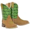 Tin Haul Footwear Youth Green Geo Bronc Cowboy Boot -Root Walk Shoes Store 146164 default l