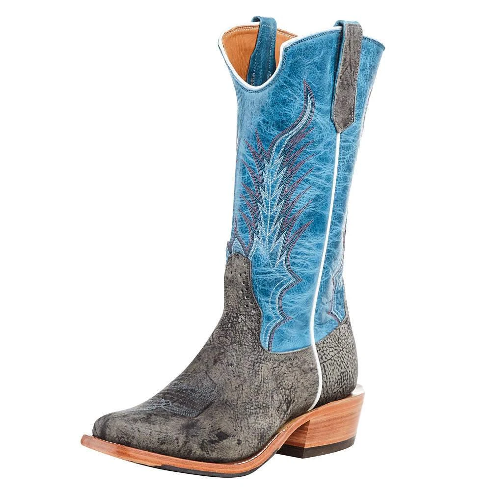 Rios Of Mercedes Men's Granite Safari Giraffe 13in Blue Lava Top Cutter Toe Cowboy Boot 3 Rios Of Mercedes Men's Granite Safari Giraffe 13in Blue Lava Top Cutter Toe Cowboy Boot