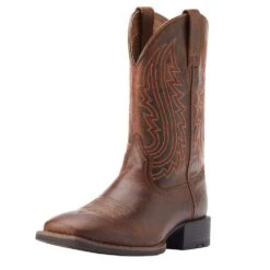 Ariat Men's Sport Big Country Almond Buff Square Toe Boot