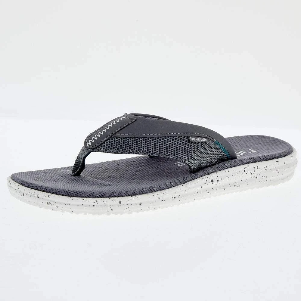 Heydude Men`s Hey Dude Flinn Free Grey Sandal 4 Heydude Men`s Hey Dude Flinn Free Grey Sandal - Image 2