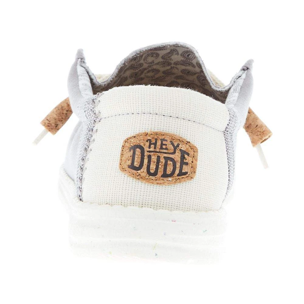 Heydude Men's Hey Dude Wally Linen Natural Grey Casual 4 Heydude Men's Hey Dude Wally Linen Natural Grey Casual - Image 2