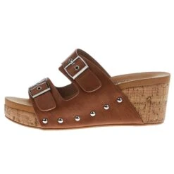 Corkys Footwear Women's Corky Twinkie Cognac -Root Walk Shoes Store 41 0143 COGN Q 03