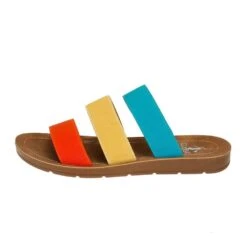Corkys Footwear Womens Corkys Dafne Multi Slide -Root Walk Shoes Store 41 5113 MULTI 6655