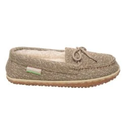 Minnetonka Women`s E Oak Tan Casual Slip On Shoe -Root Walk Shoes Store 4622 41