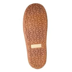 Minnetonka Women`s E Oak Tan Casual Slip On Shoe -Root Walk Shoes Store 4622 51