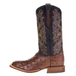 Tony Lama Men's Tony Lama Royston Kango Full Quill Ostrich 13in. Classic Black Top Cowboy Boots 9 Tony Lama Men's Tony Lama Royston Kango Full Quill Ostrich 13in. Classic Black Top Cowboy Boots -Root Walk Shoes Store 6041 2
