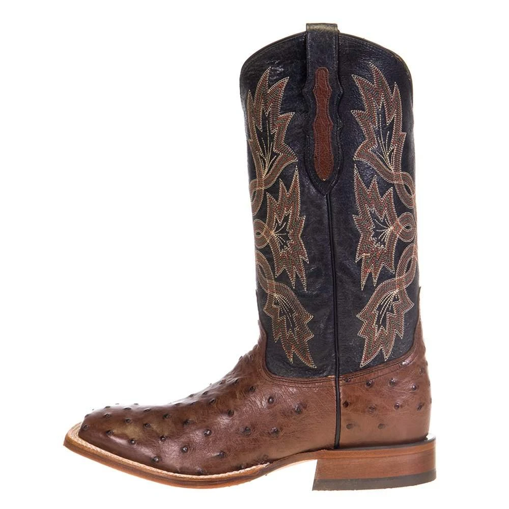 Tony Lama Men's Tony Lama Royston Kango Full Quill Ostrich 13in. Classic Black Top Cowboy Boots 5 Tony Lama Men's Tony Lama Royston Kango Full Quill Ostrich 13in. Classic Black Top Cowboy Boots - Image 3