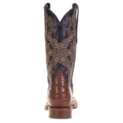 Tony Lama Men's Tony Lama Royston Kango Full Quill Ostrich 13in. Classic Black Top Cowboy Boots 10 Tony Lama Men's Tony Lama Royston Kango Full Quill Ostrich 13in. Classic Black Top Cowboy Boots -Root Walk Shoes Store 6041 3