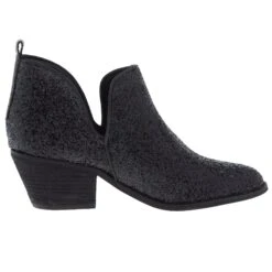 Corkys Footwear Black Women's Corky's Black Glow Up Bootie -Root Walk Shoes Store 80 9991 BLCK 05