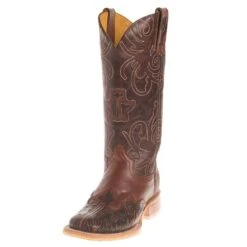 Tin Haul Footwear Women's Cactooled Brown Cowgirl Boots